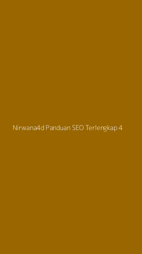 Tampilan Antarmuka Aplikasi Nirwana4d Panduan Seo Terlengkap - 4