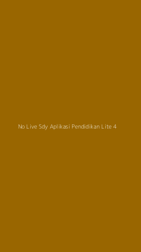 Tampilan Antarmuka Aplikasi No Live Sdy Aplikasi Pendidikan Lite - 4