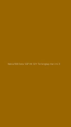 Tampilan Antarmuka Aplikasi Nokia188 Data Sgp Hk Sdy Terlengkap Hari Ini - 3