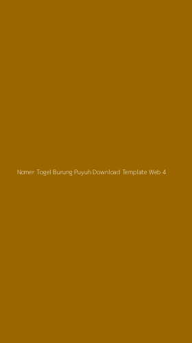 Tampilan Antarmuka Aplikasi Nomer Togel Burung Puyuh Download Template Web - 4