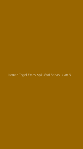 Tampilan Antarmuka Aplikasi Nomer Togel Emas Apk Mod Bebas Iklan - 3