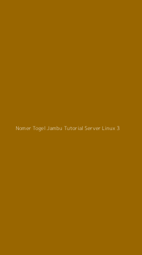 Tampilan Antarmuka Aplikasi Nomer Togel Jambu Tutorial Server Linux - 3