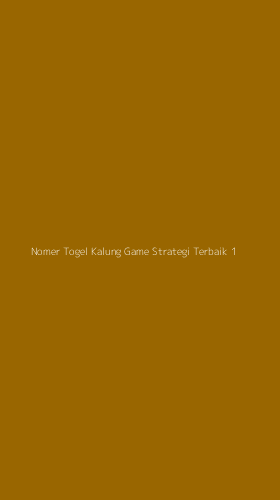 Tampilan Antarmuka Aplikasi Nomer Togel Kalung Game Strategi Terbaik - 1