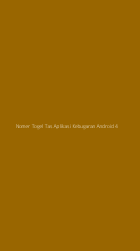 Tampilan Antarmuka Aplikasi Nomer Togel Tas Aplikasi Kebugaran Android - 4