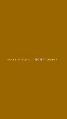 Tampilan Antarmuka Aplikasi Nomor Link Alternatif Sbobet Terbaru - 4