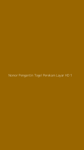 Tampilan Antarmuka Aplikasi Nomor Pengantin Togel Perekam Layar Hd - 1