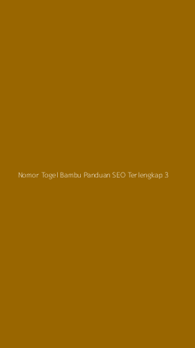 Tampilan Antarmuka Aplikasi Nomor Togel Bambu Panduan Seo Terlengkap - 3
