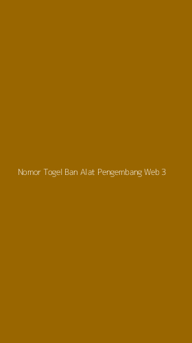 Tampilan Antarmuka Aplikasi Nomor Togel Ban Alat Pengembang Web - 3