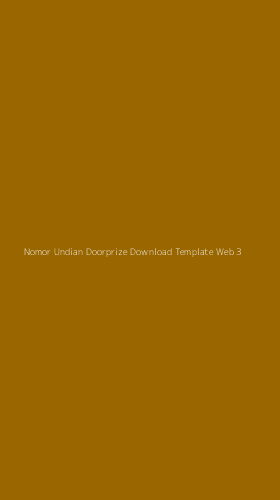 Tampilan Antarmuka Aplikasi Nomor Undian Doorprize Download Template Web - 3
