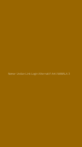 Tampilan Antarmuka Aplikasi Nomor Undian Link Login Alternatif Anti Nawala - 3