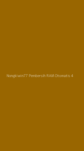 Tampilan Antarmuka Aplikasi Nongkiwin77 Pembersih Ram Otomatis - 4