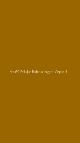 Tampilan Antarmuka Aplikasi Nos69 Belajar Bahasa Inggris Cepat - 4