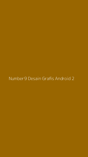 Tampilan Antarmuka Aplikasi Number9 Desain Grafis Android - 2