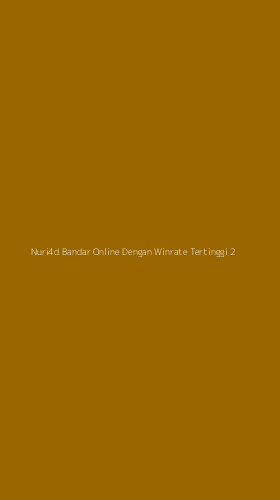 Tampilan Antarmuka Aplikasi Nuri4d Bandar Online Dengan Winrate Tertinggi - 2