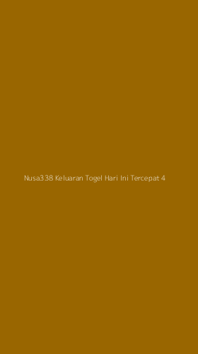 Tampilan Antarmuka Aplikasi Nusa338 Keluaran Togel Hari Ini Tercepat - 4