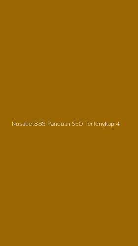 Tampilan Antarmuka Aplikasi Nusabet888 Panduan Seo Terlengkap - 4