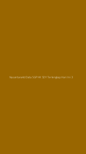 Tampilan Antarmuka Aplikasi Nusantara4d Data Sgp Hk Sdy Terlengkap Hari Ini - 3