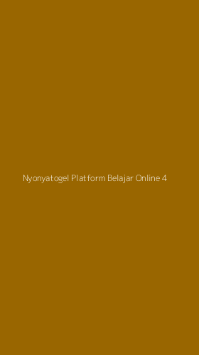 Tampilan Antarmuka Aplikasi Nyonyatogel Platform Belajar Online - 4