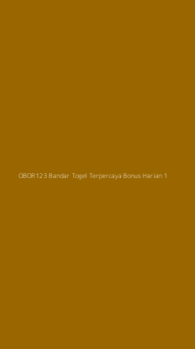 Tampilan Antarmuka Aplikasi Obor123 Bandar Togel Terpercaya Bonus Harian - 1