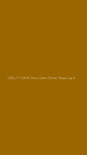 Tampilan Antarmuka Aplikasi Odol77 Login Situs Game Online Tanpa Lag - 4