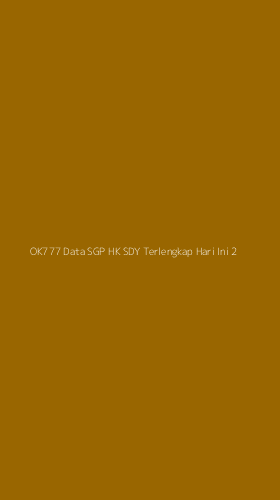 Tampilan Antarmuka Aplikasi Ok777 Data Sgp Hk Sdy Terlengkap Hari Ini - 2