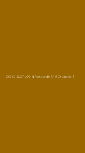 Tampilan Antarmuka Aplikasi Oke4d Slot Login Pembersih Ram Otomatis - 3
