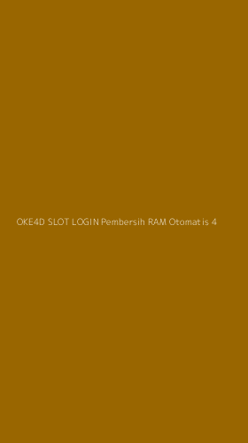 Tampilan Antarmuka Aplikasi Oke4d Slot Login Pembersih Ram Otomatis - 4