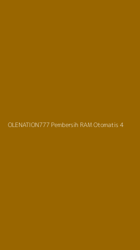 Tampilan Antarmuka Aplikasi Olenation777 Pembersih Ram Otomatis - 4