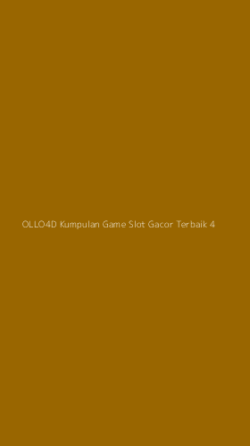 Tampilan Antarmuka Aplikasi Ollo4d Kumpulan Game Slot Gacor Terbaik - 4
