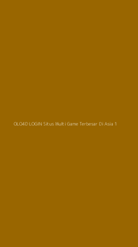 Tampilan Antarmuka Aplikasi Olo4d Login Situs Multi Game Terbesar Di Asia - 1