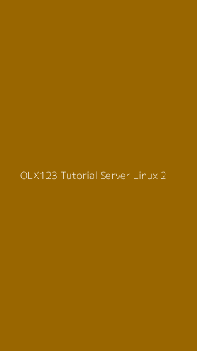Tampilan Antarmuka Aplikasi Olx123 Tutorial Server Linux - 2
