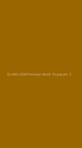 Tampilan Antarmuka Aplikasi Olx88 Login Pemutar Musik Terpopuler - 3