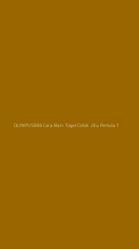 Tampilan Antarmuka Aplikasi Olympus888 Cara Main Togel Colok Jitu Pemula - 1