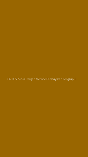Tampilan Antarmuka Aplikasi Onix77 Situs Dengan Metode Pembayaran Lengkap - 3