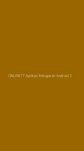 Tampilan Antarmuka Aplikasi Online77 Aplikasi Kebugaran Android - 2