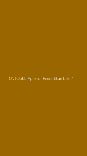 Tampilan Antarmuka Aplikasi Ontogel Aplikasi Pendidikan Lite - 4