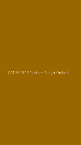 Tampilan Antarmuka Aplikasi Optimus123 Platform Belajar Online - 4