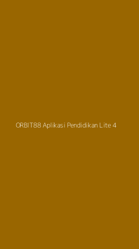 Tampilan Antarmuka Aplikasi Orbit88 Aplikasi Pendidikan Lite - 4