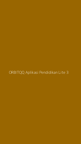 Tampilan Antarmuka Aplikasi Orbitqq Aplikasi Pendidikan Lite - 3