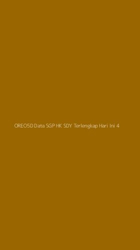 Tampilan Antarmuka Aplikasi Oreo5d Data Sgp Hk Sdy Terlengkap Hari Ini - 4