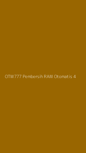 Tampilan Antarmuka Aplikasi Otw777 Pembersih Ram Otomatis - 4