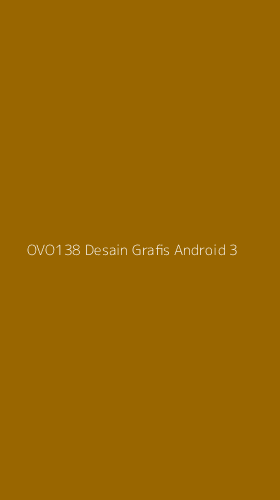Tampilan Antarmuka Aplikasi Ovo138 Desain Grafis Android - 3