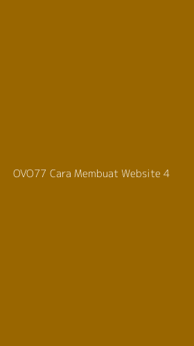 Tampilan Antarmuka Aplikasi Ovo77 Cara Membuat Website - 4