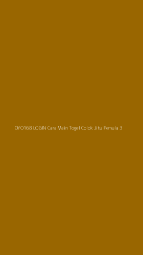 Tampilan Antarmuka Aplikasi Oyo168 Login Cara Main Togel Colok Jitu Pemula - 3