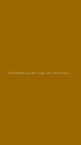 Tampilan Antarmuka Aplikasi Ozzogaming Cara Main Togel Colok Jitu Pemula - 3