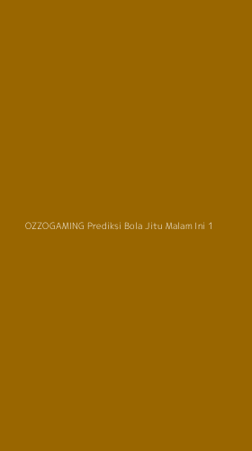 Tampilan Antarmuka Aplikasi Ozzogaming Prediksi Bola Jitu Malam Ini - 1