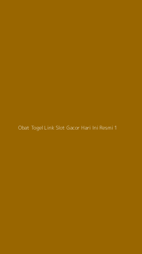 Tampilan Antarmuka Aplikasi Obat Togel Link Slot Gacor Hari Ini Resmi - 1