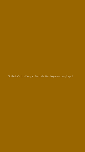 Tampilan Antarmuka Aplikasi Obitoto Situs Dengan Metode Pembayaran Lengkap - 3
