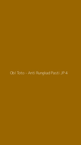 Tampilan Antarmuka Aplikasi Obl Toto - Anti Rungkad Pasti JP - 4