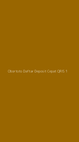 Tampilan Antarmuka Aplikasi Obortoto Daftar Deposit Cepat Qris - 1
